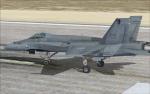 FSX RCAF CF-18 409 Sqn Nighthawks Low Vis Textures